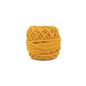 SZNUREK DO MAKRAMY BAWEŁENKA 260 ŻÓŁTY
