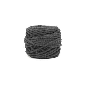 SZNUREK DO MAKRAMY BAWEŁENKA 150 GRAFITOWY