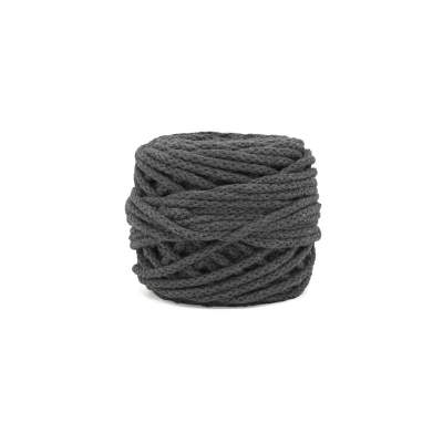 SZNUREK DO MAKRAMY BAWEŁENKA 150 GRAFITOWY