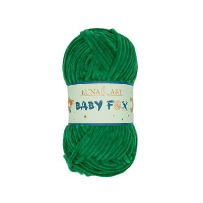 WŁÓCZKA BABY FOX KOL 26 SZMARAGDOWY
