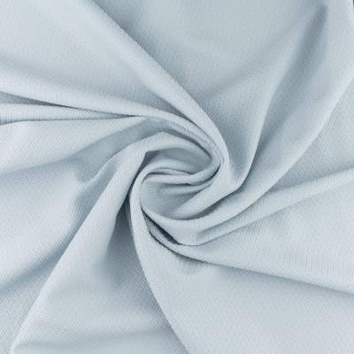 Tkanina żakard wzór małe romby kolor szarobłękitny