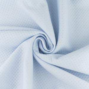 Dzianina pikowana pianka kolor jasno błękitny