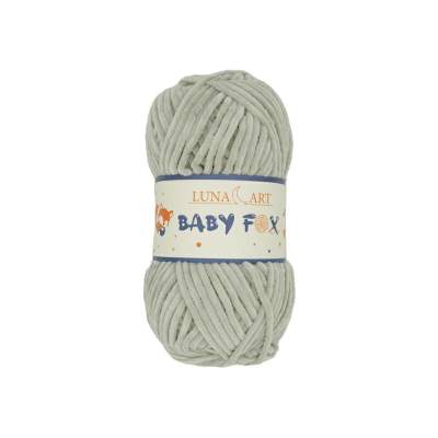 WŁÓCZKA BABY FOX KOL 33 JASNY POPIELATY
