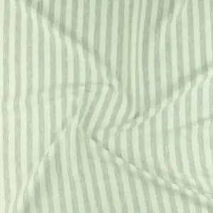 Dzianina wiskozowa wzór paski kolor pastelowy seledynowy