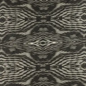 Dzianina wiskozowa wzór abstrakcyjny szaro brązowy