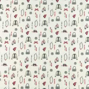 Tkanina silki wzór części garderoby kolor biały