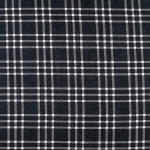Tkanina krata kolor granatowo grafitowy