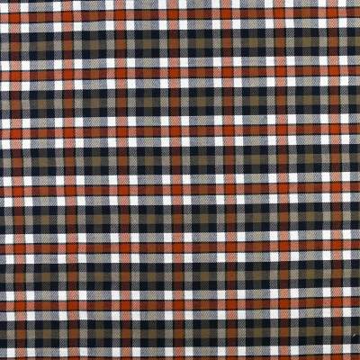 Tkanina krata kolor brązowy