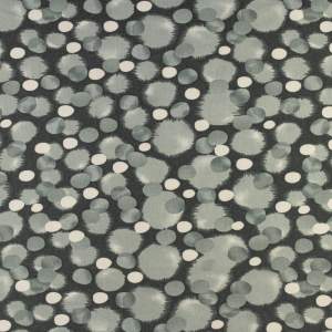 Dzianina Punto wzór plamki kolor szary