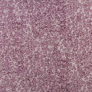 Tkanina szyfon wzór kwiaty kolor szaro fioletowy