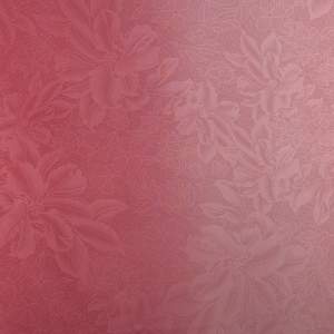 Tkanina szyfon ombre wzór kwiaty kolor ciemny różowy