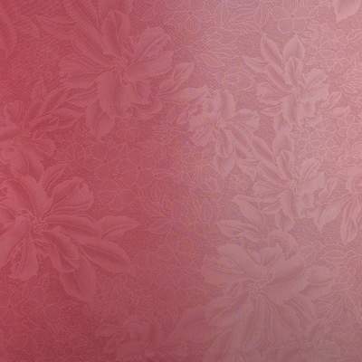 Tkanina szyfon ombre wzór kwiaty kolor ciemny różowy