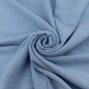 Tkanina Len Palermo kolor błękitny