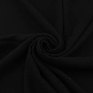 Tkanina Len Palermo kolor czarny