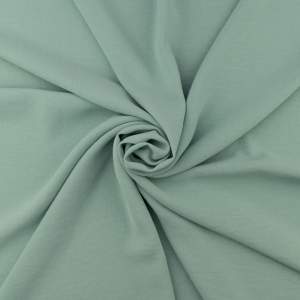 Tkanina American Krepa kolor brudny miętowy