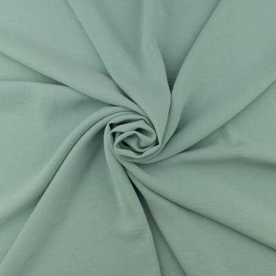 Tkanina American Krepa kolor brudny miętowy