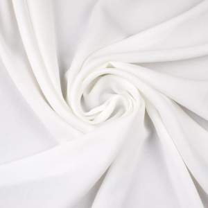 Tkanina American Krepa kolor biały