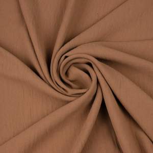 Tkanina American Krepa kolor karmelowy