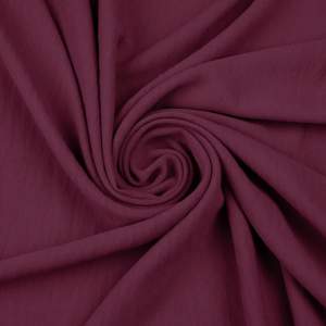 Tkanina American Krepa kolor winny