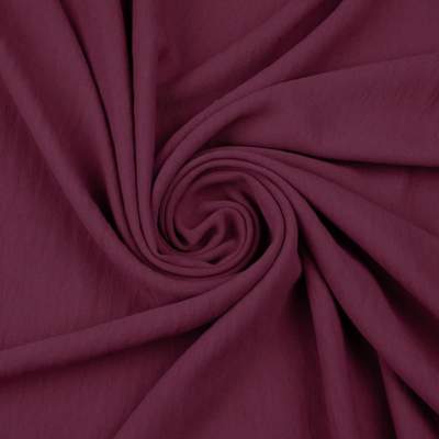 Tkanina American Krepa kolor winny