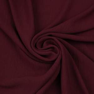 Tkanina American Krepa kolor bordowy