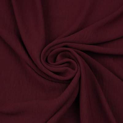 Tkanina American Krepa kolor bordowy