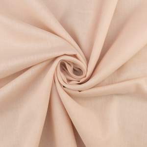 Tkanina Batyst bawełniany kolor jasny beżowy