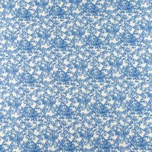 Tkanina Bawełniana wzór adamaszek niebieski