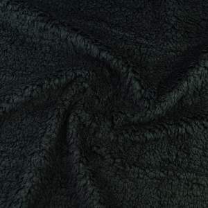 Sztuczne futro baranek kolor czarny