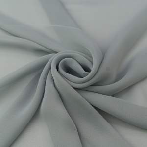Szyfon materiał kolor szary