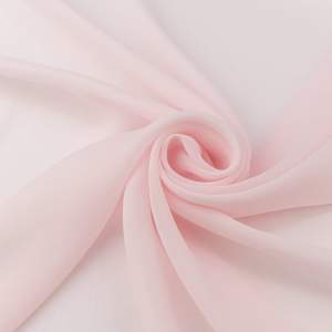 Szyfon materiał kolor bardzo blady różowy