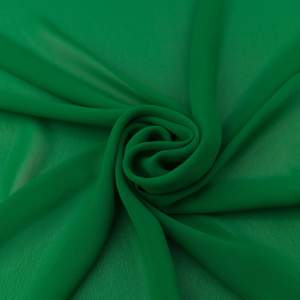 Szyfon materiał kolor zielony