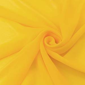 Szyfon materiał kolor żółty