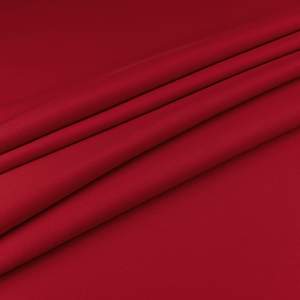 Tkanina Panama czerwony 280 cm – gruba tkanina dekoracyjna na zasłony, obrusy