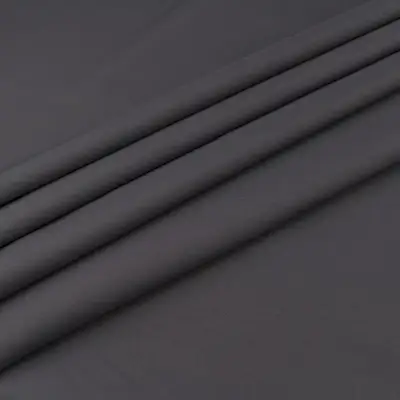 Tkanina Panama szary 280 cm – gruba tkanina dekoracyjna na zasłony, obrusy