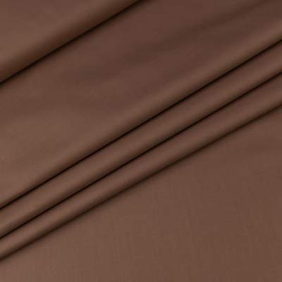 Bawełna Popelina Organiczna brązowy