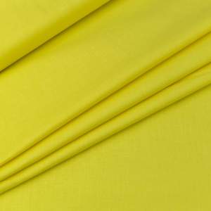 Bawełna Popelina Organiczna żółty