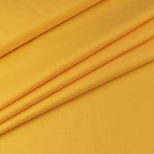Bawełna Popelina Organiczna słoneczny żółty