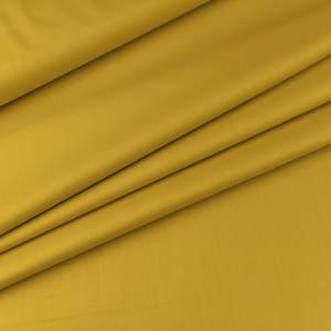 Bawełna Popelina Organiczna musztardowy