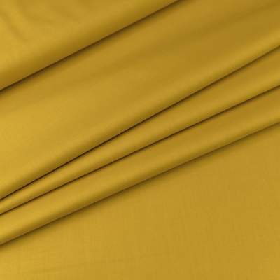 Bawełna Popelina Organiczna musztardowy