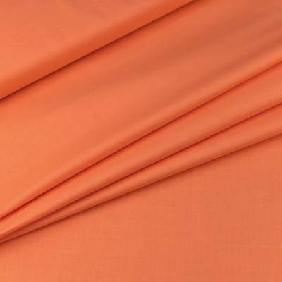 Bawełna Popelina Organiczna pomarańczowy