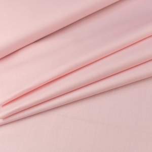 Bawełna Popelina Organiczna jasny różowy