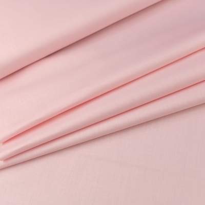 Bawełna Popelina Organiczna jasny różowy