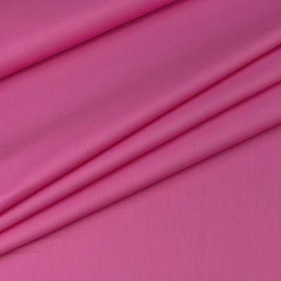 Bawełna Popelina Organiczna ciemny różowy