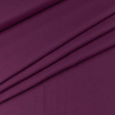 Bawełna Popelina Organiczna fioletowy