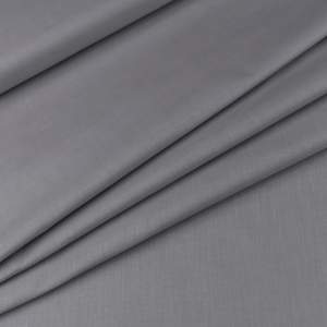 Bawełna Popelina Organiczna szary