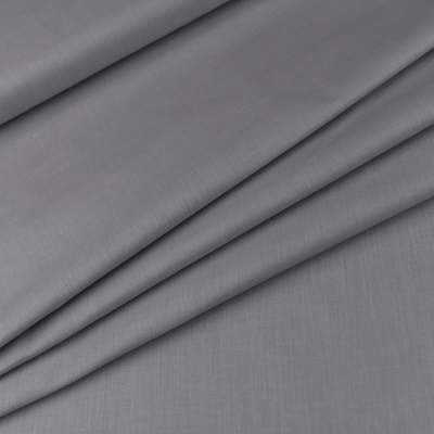 Bawełna Popelina Organiczna szary