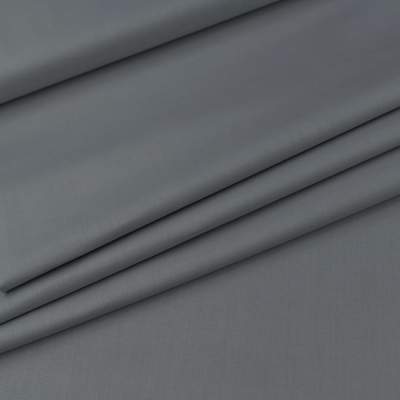 Bawełna Popelina Organiczna szary