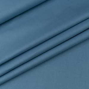 Bawełna Popelina Organiczna ciemny jeans