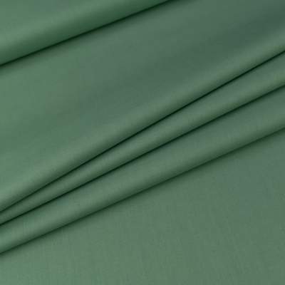 Bawełna Popelina Organiczna oliwkowy